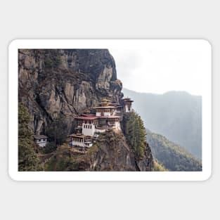 Tigers Nest monastery< Bhutan Sticker